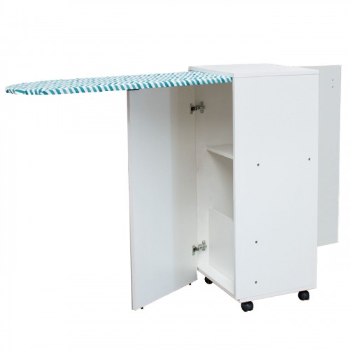 Imagen miniatura Mueble Planchador Platinum 3081 Con Ruedas Y 1 Puerta