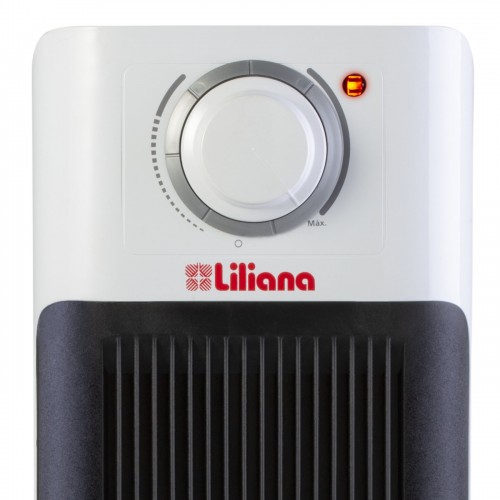 Imagen miniatura Estufa Calefactor Electrico Liliana Ftp530 1500 W Torre Turboforzador