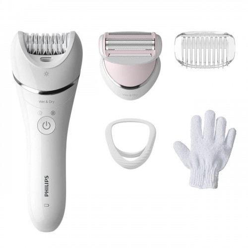 Depiladora Eléctrica Philips Bre712/00 Wet&dry Recargable