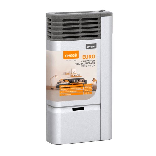 Calefactor Tiro Balanceado Emege Euro 2120 2000 Kcal/h
