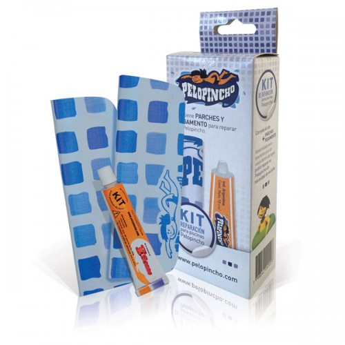 Kit De Reparación De Piletas Pelopincho Parche Y Pegamento