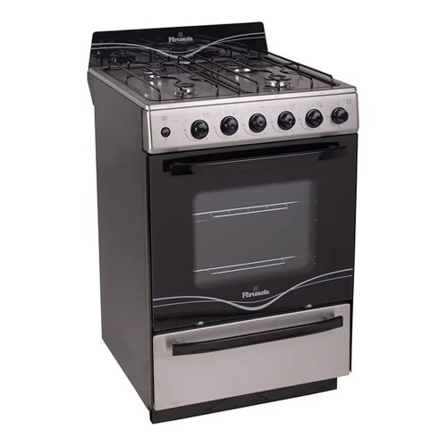 Imagen miniatura Cocina Multigas Florencia 5538f 56cm Inox Encen Timer Manual