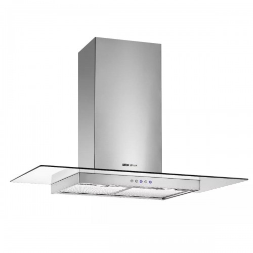 Campana Purificador Spar Vetro 60 Cm Acero Inox Y Vidrio