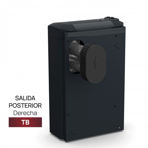 Imagen miniatura Calefactor Tiro Balanceado Coppens 2500 Cal Salida Derecha
