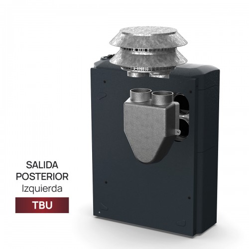 Imagen miniatura Calefactor Tbu Coppens 4000 Cal Salida Vertical Izquierda