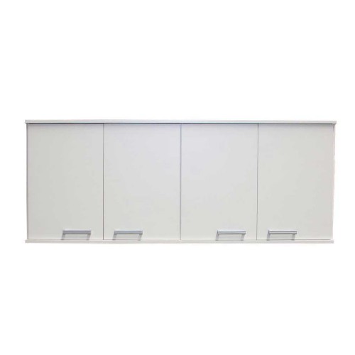 Imagen miniatura Alacena Platinum 3043 1.6 M 4 Puertas 3 Estantes Regulables Blanco