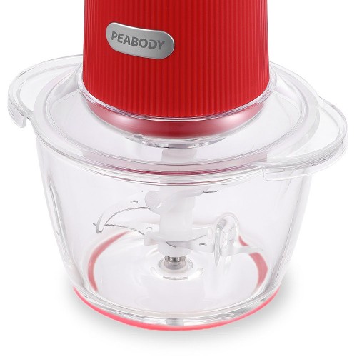Imagen miniatura Picadora De Alimentos Peabody Cp120r 350w Bowl Vidrio 1.2l