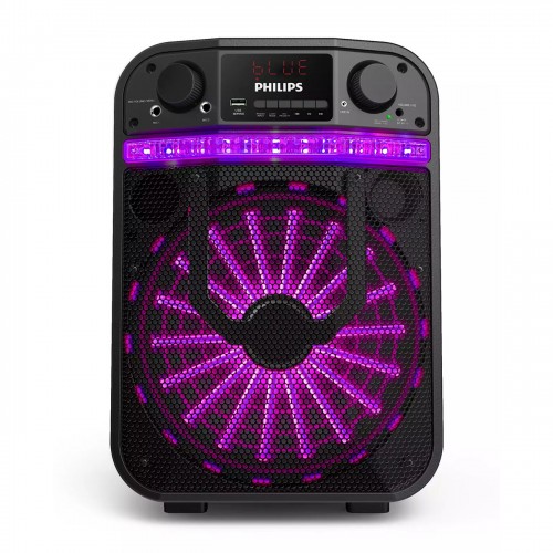 Imagen miniatura Parlante Portátil Philips Tax2206/77 20w Rms Karaoke Luces
