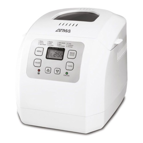 Horno De Pan Atma Hpat21wp 550w 900gr 12 Programas Digital