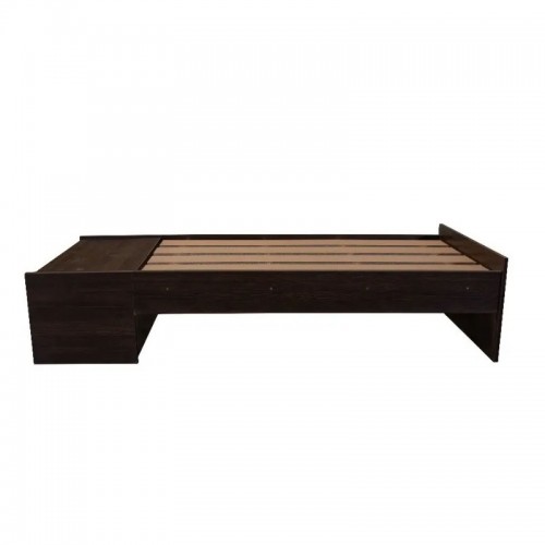 Imagen miniatura Cama 1 Plaza Platinum 952 0.90m Con Espacio De Guardado Tabaco