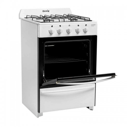 Imagen miniatura Cocina Escorial Master Classic 4h 56 Cm Blanca Gas Natural