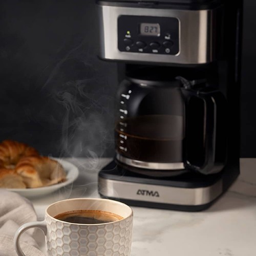 Imagen Cafetera De Filtro Atma Ca8182p Digital 1.8 L 12 Pocillos