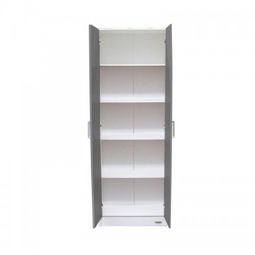 Imagen miniatura Despensero Platinum 3092 2 Puertas 5 Estantes Blanco C/gris Grafito