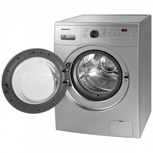 Imagen miniatura Lavarropas Autom&aacute;tico Inverter Samsung Ww65a Silver 6&period;5 Kg