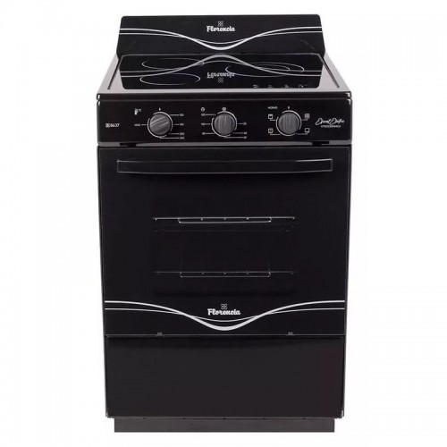 Cocina Eléctrica Florencia 8637e 56cm 3h Vitrocerámica Digit Negra