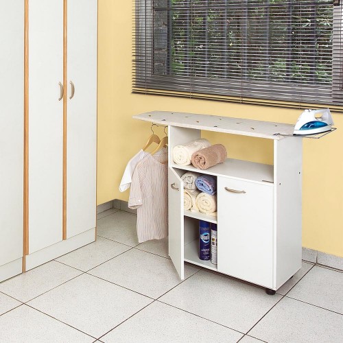 Imagen miniatura Mueble Planchador Platinum 3080 Con Ruedas Y 2 Puertas