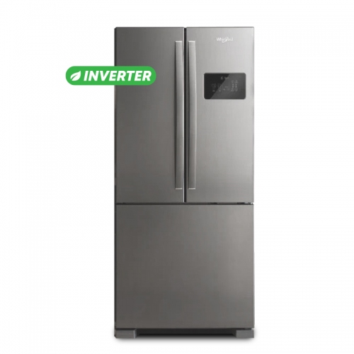 Heladera No Frost Inverter Whirlpool Wro85ak 554 Lts Inox