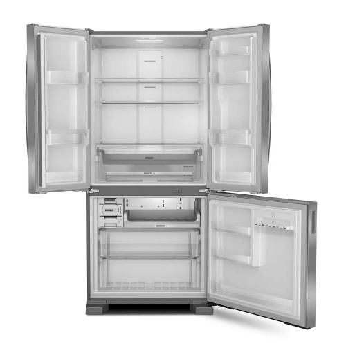 Imagen miniatura Heladera No Frost Inverter Whirlpool Wro85ak 554 Lts Inox