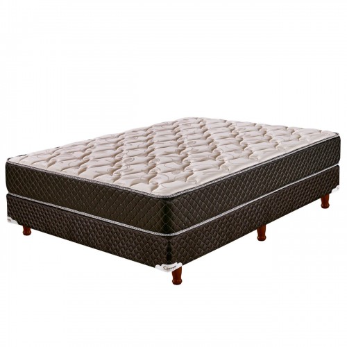 Conjunto Colchon Y Sommier 2p Cannon Exclusive 190x140 Espuma