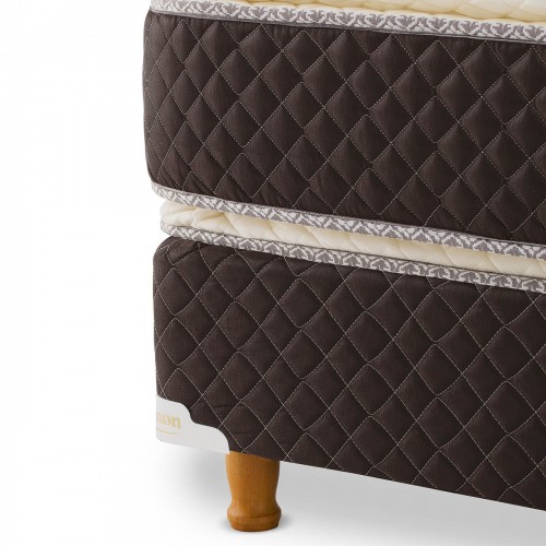 Imagen Conjunto Colchon Y Sommier 2p Cannon Exclusive Pillow 190x140 Espuma