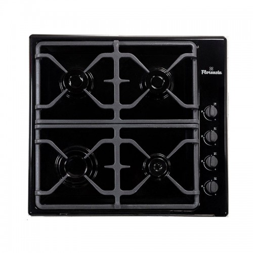 Anafe A Gas Empotrable Florencia 6747n 4h Encendido Negro