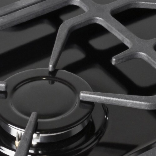 Imagen miniatura Anafe A Gas Empotrable Florencia 6747n 4h Encendido Negro