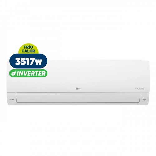 Aire Acond Split Inverter Lg S4-w12ja31a 3517w Wifi Blanco