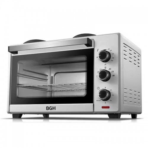 Imagen miniatura Horno Eléctrico Bgh Bhe35s22a 32 Lts 1600w Con 2 Anafes