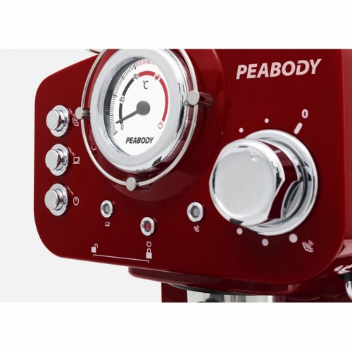 Imagen Cafetera Express Peabody Pe-ce5003 20 Bar Apto C&aacute;psulas Roja