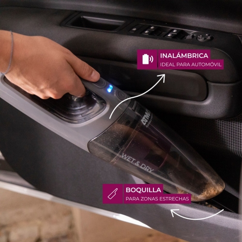 Imagen Aspiradora De Mano Atma As7912pi 10w Aspira L&iacute;quidos