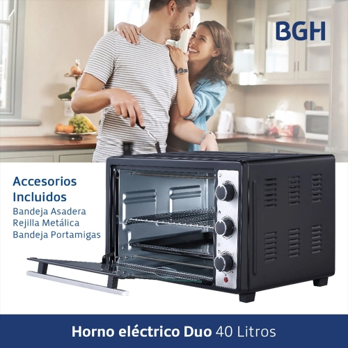 Imagen miniatura Horno Electrico Bgh Bhe40m23n 40 Lts