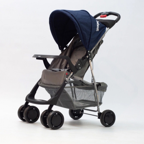 Cochecito Bebé Bebesit 1337-k Eos 6 Ruedas 15kg Pleg Azul