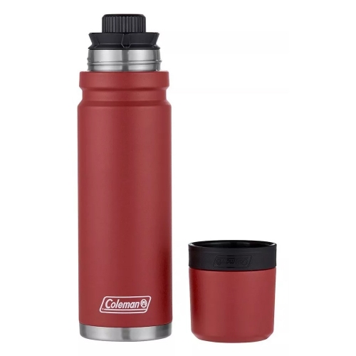 Imagen miniatura Termo Coleman Matero 700 Ml Acero Inox Pico Cebador 360&ordm; Red