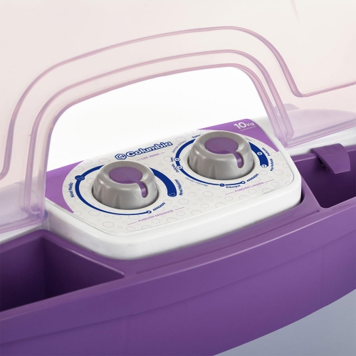 Imagen Lavarropas Semiautomatico Columbia Lsc10001 10 Kg 7 Prog