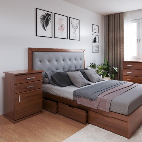 Imagen miniatura Respaldo 2 Plazas Inmacol 119 1,6 M Miel Ecocuero Blanco