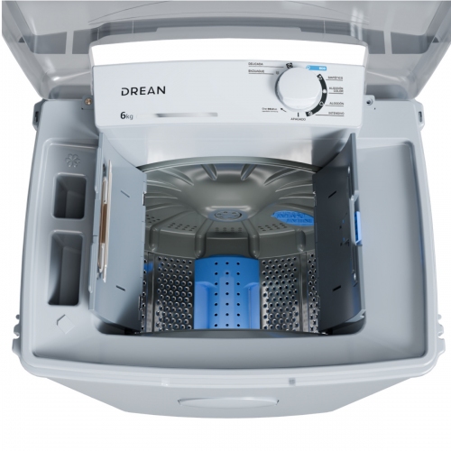 Imagen Lavarropas Semiautomático Drean Ltdr67sb 6 Kg 7 Prog Blanco