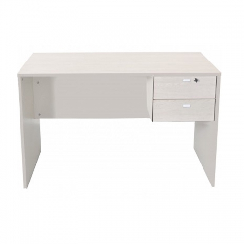 Escritorio Oficina Platinum 502 1.20 M 2 Cajones Gris Andino