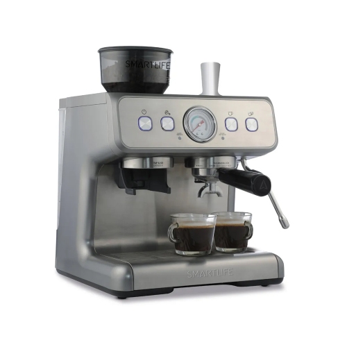 Imagen miniatura Cafetera Expreso Smartlife Ecg5020 15 Bar 2 En 1