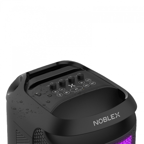 Imagen Torre De Sonido Noblex Mnx1600 5200w Doble Woofer 6,5"