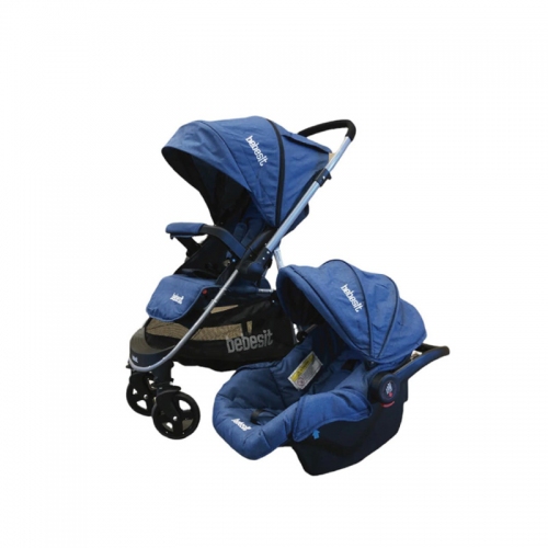 Coche Paseo Bebesit 1390ts-d 4 Ruedas 15 Kg Azul