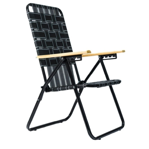 Reposera Descansar 20002 5 Posición Apoyabr Madera