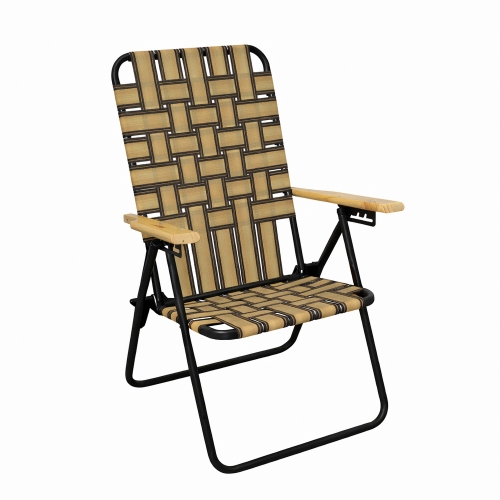 Reposera Descansar 20002 5 Posición Apoyabr Madera