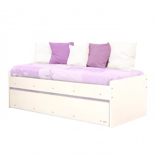 Divan Cama Platinum 9570 Con Cama Inferior Blanco