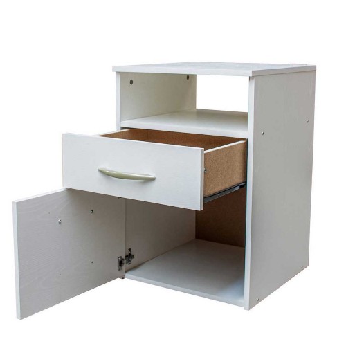 Imagen miniatura Mesa De Luz Platinum 962  Blanco