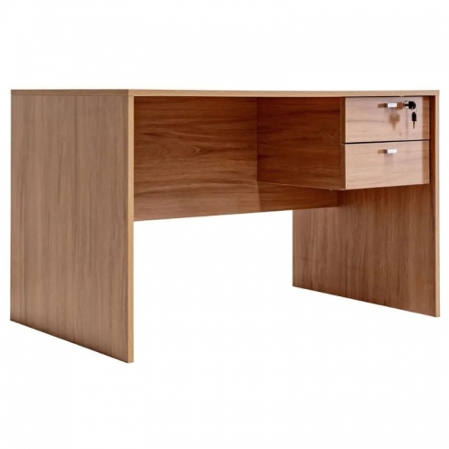 Escritorio Platinum Mod 502 2 Cajones 1.20 M Acacia
