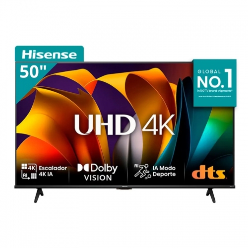 Imagen miniatura Smart Tv Uhd 50" Hisense 50a64n 4k Usb Hdmi Sist Op Vidaa