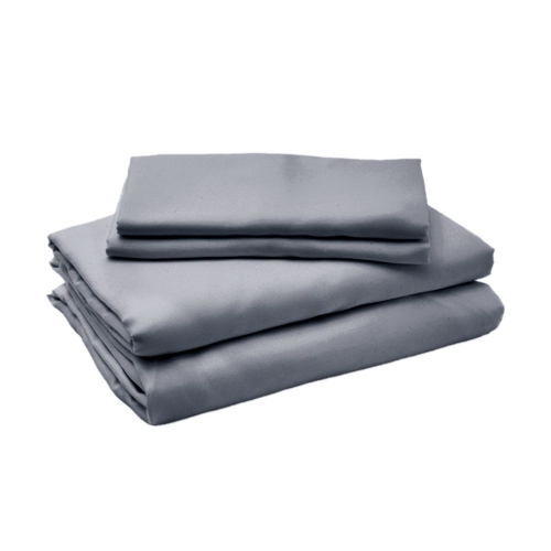 Juego De Sabanas Golden Ful 2 Plazas Gris Oscuro