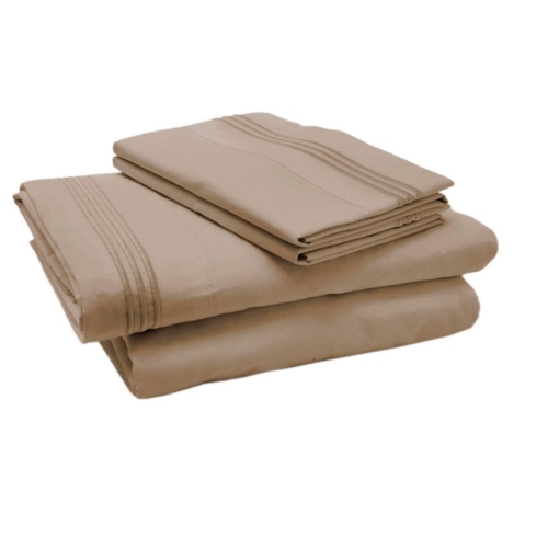 Juego De Sabanas Fullblanc Platinum 600h Ful 2 Plazas Vison