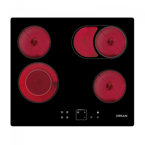 Anafe Empotrable Electrico Drean Aedr60cnv Vitroceram 6100 W