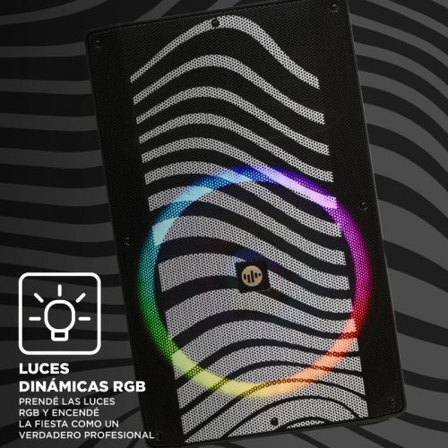 Imagen Torre De Sonido Stromberg Intense Pro Inalambrico Bluetooth